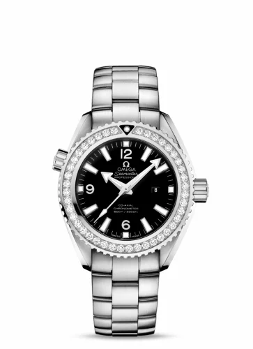 Omega Seamaster Planet Ocean 600M Co-Axial 37.5 Stainless Steel / Diamond / Black / Bracelet 232.15.38.20.01.001 (23215382001001)